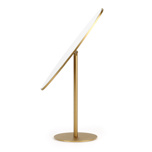 Instock, venta al por mayor, lujo, cuero, metal, pantalla, negro, pendiente, maquillaje, oro, metal, joyería, espejo - Product Image 3