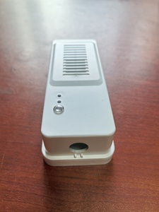 Moniteur de qualité de l'air intelligent pour la <span class=keywords><strong>maison</strong></span>, capteur de CO2, de température et d'<span class=keywords><strong>humidité</strong></span>, boîtier en plastique mural - Product Image 3