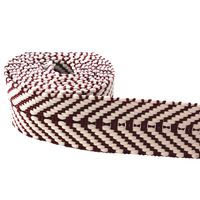 Sangle en coton personnalisée de 40 mm et 38 mm pour sacs, chaussures, échantillon gratuit