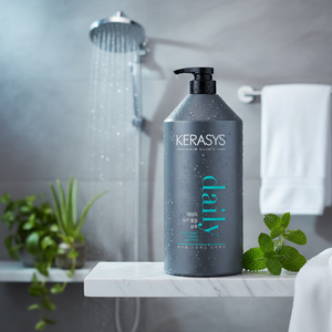 Kerasys Gel Refrescante Diario para el Cuero Cabelludo 1.5L Fórmula Herbal Refrescante Sensación Helada Suave para Cabello Sensible y con Picazón Hecho en Corea con Ingredientes Coreanos - Product Image 3