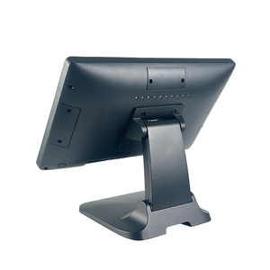 Oem miễn phí 15.6inch 21.5inch tất cả trong một màn hình kép thiết bị đầu cuối <span class=keywords><strong>POS</strong></span> Hợp kim nhôm <span class=keywords><strong>Windows</strong></span> máy tính để bàn hệ thống <span class=keywords><strong>POS</strong></span> cho nhà hàng - Product Image 3