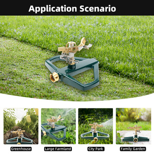 OEM ODM Impact <strong>Sprinkler</strong> Zinc Alloy Base <strong>Micro</strong> <strong>Irrigation</strong> <strong>Sprinklers</strong> for Garden - Product Image 4