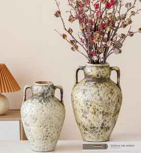 Nordic Vintage Ceramic <b>Vases</b> High Quality <b>Unique</b> Flower Ceramic <b>Vases</b> for Home Desktop - Product Image 3