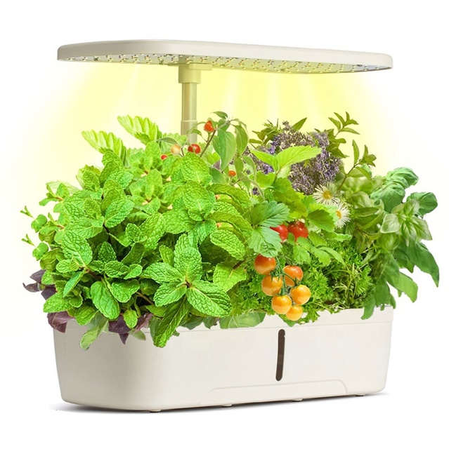 ScienGarden Automatic Indoor Small Home Hydroponics Grow Smart Greenhouse Herb Kit Garden Gardening Planter 2-Year Warranty