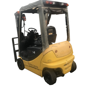 รถยกไฟฟ้า Komatsu14 ขนาด 1.5 ตัน สำหรับทางเดินแคบ ยกสูง 6 เมตร เหมาะสำหรับอุตสาหกรรมค้าปลีกมืออาชีพ และใช้งานนอกพื้นที่ราบ - Product Image 1