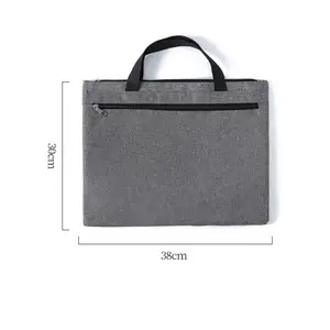 낮은 MOQ 사용자 정의 비즈니스 파일 포켓 컴퓨터 가방 휴대용 매달려 핸드백 서류 가방