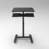 Station de travail avec plateau pour ordinateur, chariot pour ordinateur portable, parfait pour la maison et le bureau