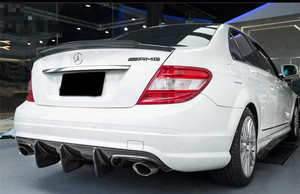 Kit de Carrocería de Fibra de Carbono Prefacelift para C63 W204 2009-2011, Piezas de Auto RCF-MBC63204BK-09 - Product Image 2