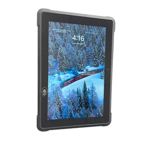 Rugged touch screen Android rfid nfc tablet 10inch android tablet NFC pos terminal emv android with IK10 rate display M20