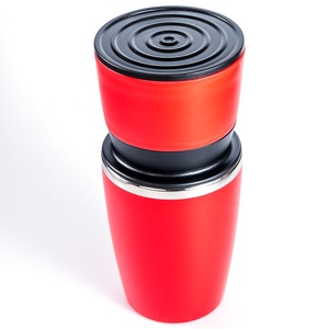 Royaltop Xách Tay Thép Không Gỉ Cách Nhiệt Cốc Duy Nhất Liều Lọc Nhỏ Giọt Máy Pha Cà Phê Hướng Dẫn Sử Dụng Máy Pha Cà Phê Với Máy Xay Cap - Product Image 3