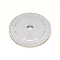Meule diamantée à liaison métallique de qualité supérieure QT3 avec rainures pour le polissage du verre, le débavurage, le meulage des bords de quartz, la finition miroir professionnelle