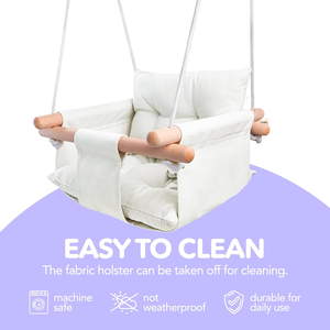 Silla colgante Cama Columpio al aire libre Silla de dormitorio para salidas de primavera y barbacoa <span class=keywords><strong>Hamaca</strong></span> interior para niños - Product Image 4