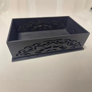 Wooden Doorbell Cover Hollowed Out Floral Design Home <b>Wall</b> Decoration Easy Installation Style 1 Shandong Origin DS1042 - Product Image 4