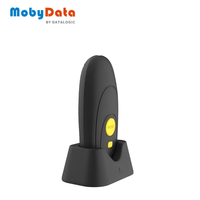 Lector de Códigos de Barras Inalámbrico Mobydata KS600BT, Lector de Códigos QR BT Portátil, Escáner de Códigos de Barras Inalámbrico 2D