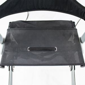 तह हल्के वजन ईमानदार वॉकर घूमना एड्स आउटडोर नई प्रतिस्थापन बैसाखी सीट के साथ एल्यूमीनियम ईमानदार Rollator वॉकर - Product Image 5