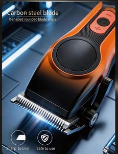 Professional High Speed 8000RPM Multi Hair Trimmer <b>Barber</b> Clippers <b>Set</b> Brushless Motor Salon Machine with DLC Blade - Product Image 6