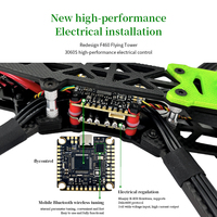 PFLY AO7 mark 4 7 pouces F405 V3 60A FPV analogique avec caméra 1200tvl drone FPV longue portée