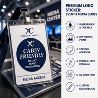 Etiquetas Adhesivas de PVC de Alta Contraste para Tipografía Profesional, Logotipos Personalizados, Impresión de Precisión Superior, Marca Elegante para Productos