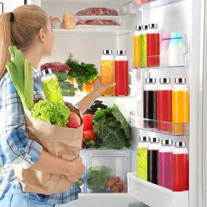 Bouteille en verre transparente pour jus, boissons, café, thé, kombucha – 150 ml, 300 ml, 420 ml, 500 ml, 750 ml, 1 L - Product Image 3