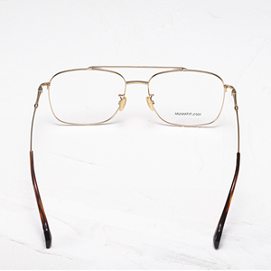 Gafas Rectangulares de Titanio Puro Ultraligeras, Montura Completa Unisex para Adultos, Corrección de Visión, Diseño de Color Sólido - Product Image 4