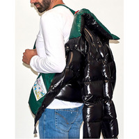 Vente en gros usine Nouvelle doudoune matelassée à capuche pour homme, brillante, décontractée, imperméable, coupe-vent, séchage rapide et respirante, idéale pour l'extérieur en hiver