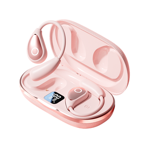 Audífonos Inalámbricos M96 OWS con Micrófono, Diseño Abierto, Pantalla Digital con Indicador de Batería, Auriculares TWS con Ganchos para las Orejas - Product Image 1