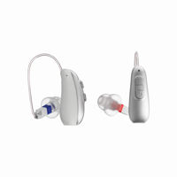 Audífonos Digitales BTE de 32 Canales, Recargables, con Estuche de Esterilización UVC, Chip DSP con Cancelación de Ruido para Personas Mayores