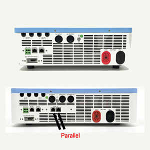 Convertisseur hybride solaire hors réseau 11 kW, entrée PV MPPT 60-500 Vcc, fonctionne avec une batterie au lithium 48 V pour système d'énergie solaire domestique - Product Image 5