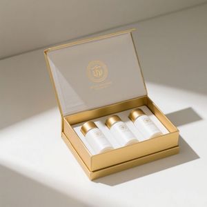 Custom Collapsible Magnetic Closure Rigid Paperboard Gift <b>Box</b> for Nail Oil Skincare Serum Perfume <b>Bottle</b> Packaging Custom Shape - Product Image 4