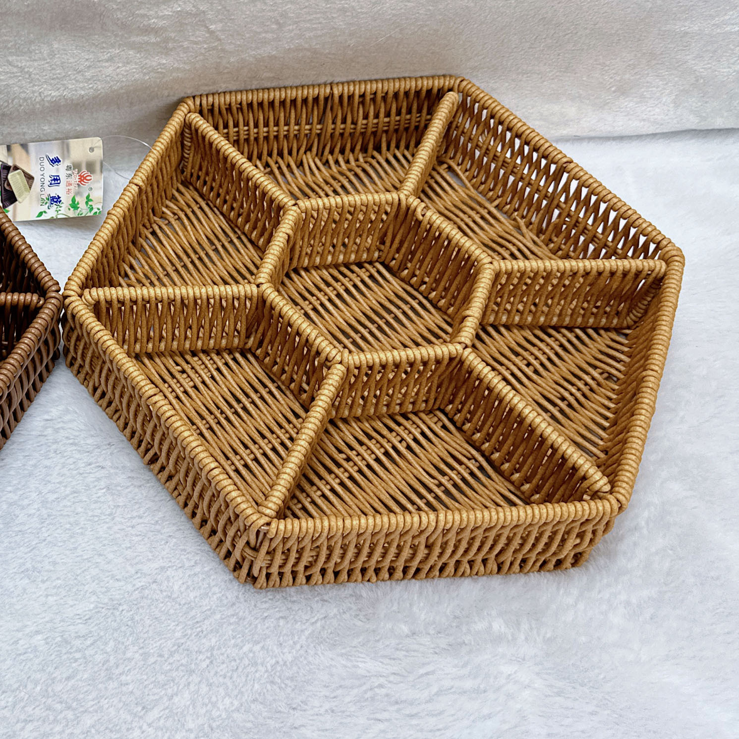 Panier de séparation hexagonal 276, couleur claire.