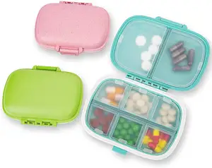 Medicine Box Compact Medicine Storage Organizer Weekly Pill Box