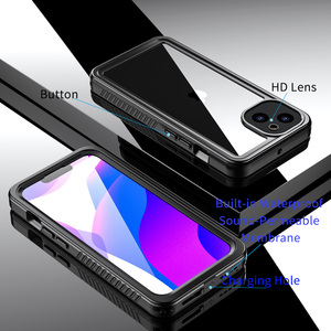 Funda de teléfono móvil <span class=keywords><strong>a</strong></span> prueba de <span class=keywords><strong>agua</strong></span> IP68, <span class=keywords><strong>a</strong></span> prueba de polvo, arena, subacuática, impermeable, para iPhone 13 - Product Image 5