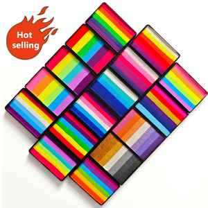 ชุดสีเพ้นท์หน้าและตัวสำหรับเด็ก ปลอดสารพิษ สูตรน้ำ สำหรับฮาโลวีน ขนาด 50 กรัม ปลอดภัยสำหรับเด็ก พร้อมสีที่เลือกได้ - Product Image 1
