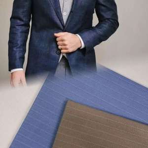 Thời Trang Phong Cách Twill Dot Tr Vải Cho Mens Phù Hợp Với Chất Lượng Cao Chính Thức Phù Hợp Với Vải Len Người Đàn Ông <span class=keywords><strong>Suiting</strong></span> Polyester Vải - Product Image 2