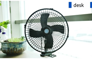 Fabricants produisent un ventilateur électrique de voiture de 10 pouces, ventilateur de voiture entièrement scellé avec clip, ventilateur à tête oscillante - Product Image 5