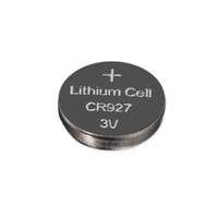 3V petite taille pile bouton au lithium CR927 avec broches à souder