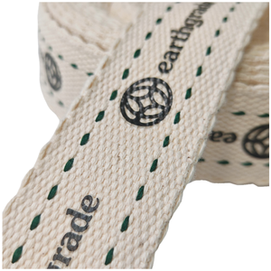 Logo personnalisé sérigraphie polyester brodé <span class=keywords><strong>sangle</strong></span> en <span class=keywords><strong>coton</strong></span> pour sangles de sac - Product Image 6