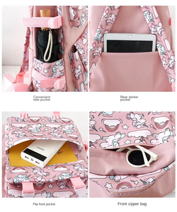 Sac à dos scolaire pour étudiant, ensemble de sacs à dos scolaires, porte-documents, sacs à dos scolaires de haute qualité - Product Image 6