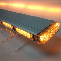 Barra de luz Led de aluminio de 1200mm super brillante, barras de luz ámbar usadas, luces de ambulancia estroboscópicas para camión, TBD22926-22a