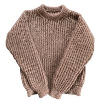 Pull-over à manches longues pour homme en mélange de laine respirant et à séchage rapide, rayé sur le devant, décontracté, pour le bureau, entièrement personnalisable