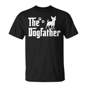 Camiseta The Dogfather Chihuahua para amantes de los perros, regalo del Día del Padre - Product Image 1