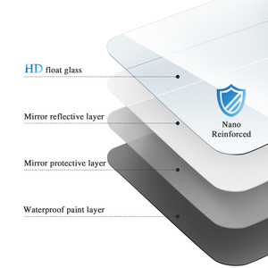 Nhà Sản Xuất Vòm Thiết Kế Phòng Tập Thể Dục Gương Tường Lớn Nhảy Gương Spiegel Đóng Khung Đầy Đủ Chiều Dài Gương - Product Image 4
