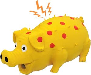 Latex Varken Hond Chew Speelgoed Knorrend Varken Duurzaam Squeeze Piepende Pig Piepende Speelgoed - Product Image 1