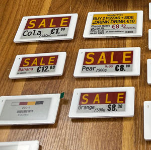 Étiquette de prix électronique ESL avec écran E-Ink de 2,6 pouces, Wi-Fi et Bluetooth, pour affichage numérique des prix - Product Image 1