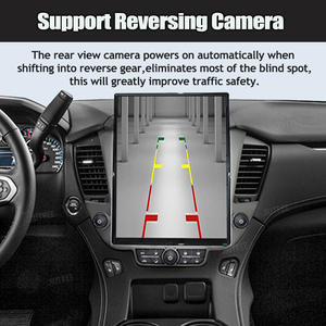 วิทยุติดรถยนต์ระบบแอนดรอยด์ขนาด 15.6 นิ้ว สำหรับเชฟโรเลต ซับเบอร์บัน ทาโฮ จีเอ็มซี ยูคอน ปี 2015-2020 เครื่องเล่นมัลติมีเดีย GPS คาร์เพลย์ - Product Image 6