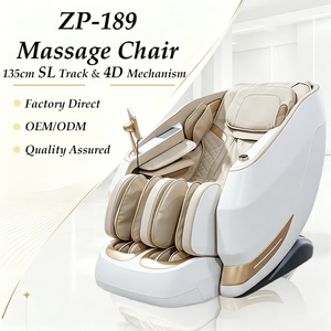Zhipin 2026 Versatile 4D Track Chair <b>Zero</b> <b>Gravity</b> Shiatsu 3-Level Intensity Airbag <b>Recliner</b> AI Voice - Product Image 1