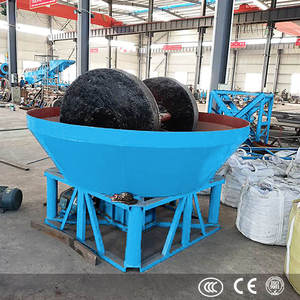 Molino de Pan Húmedo de Bajo Precio para Minería de Oro, 2tph, de Alta Calidad, con Doble Rueda, para Oro, Molino Circular - Product Image 2