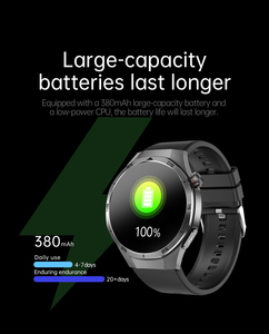 ET456 1.56 pollici AMOLED salute Smartwatch H Band ECG HRV BT chiamando NFC Fitness Tracker Relojes Smartwatch - Product Image 4