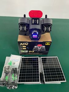 Caméra S6 Rui Doctor / HiEasy 4 objectifs AOV, lumière noire, couleur intégrale, 4G, solaire, caméra à quatre yeux, écran quadruple, caméra dôme - Product Image 3