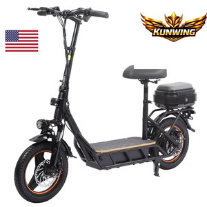 Scooter Eléctrico Plegable JLM H14 con Freno de Disco, Rueda de 14 Pulgadas, Maletero Trasero, Larga Duración, para Adultos, 15-26Ah - Product Image 1